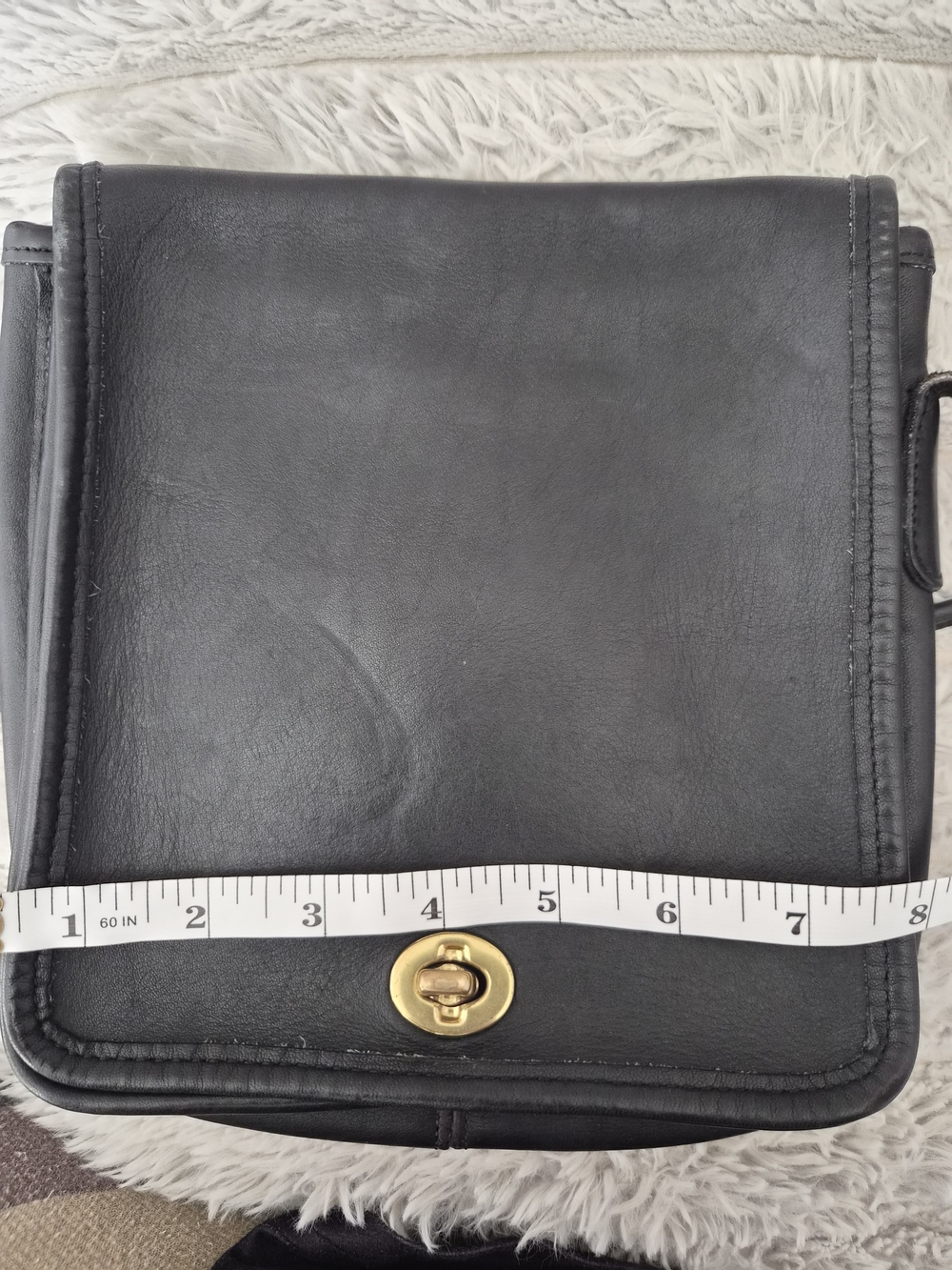 Women's Black Vintage Coach Crossbody